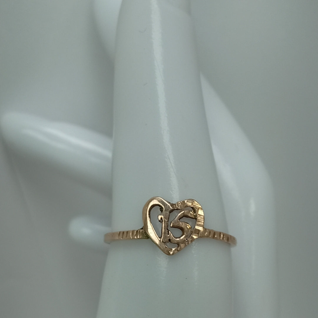 ANILLO ORO 8 K 0,90 GRMS (SEMINUEVO)