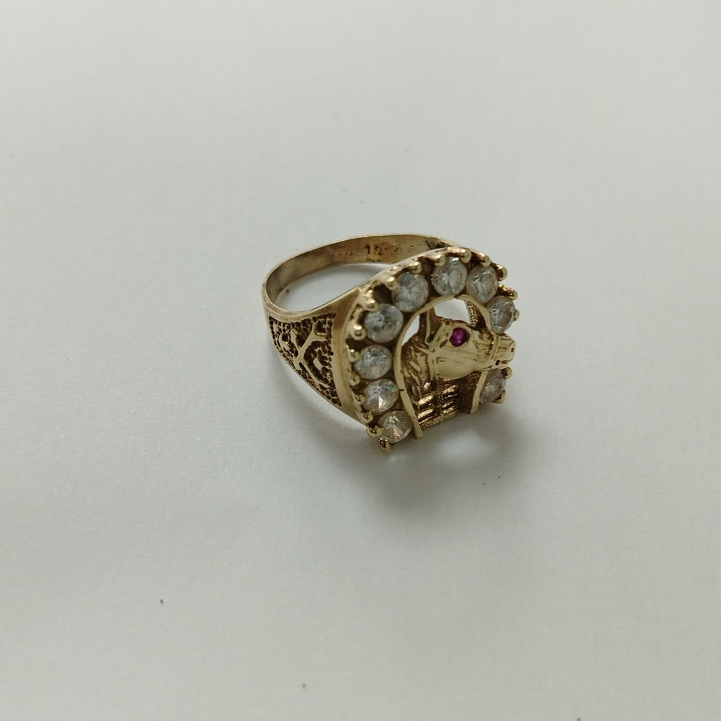 ANILLO ORO 10 K 6,90 GRMS (SEMINUEVO)