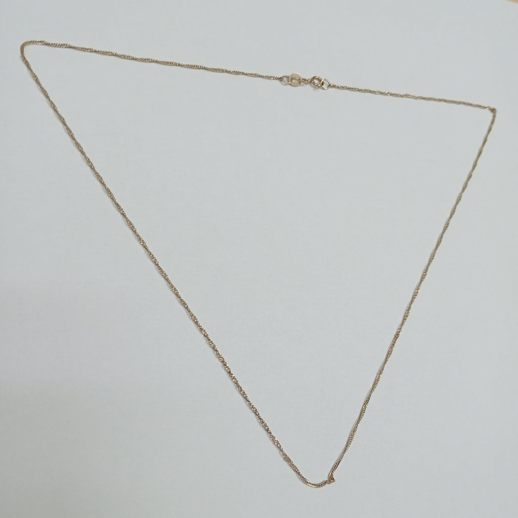 GARGANTILLA ORO 10 K 1,20 GRMS (SEMINUEVO)