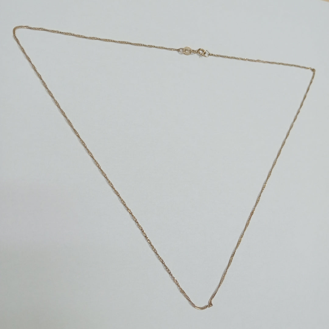 GARGANTILLA ORO 10 K 1,20 GRMS (SEMINUEVO)