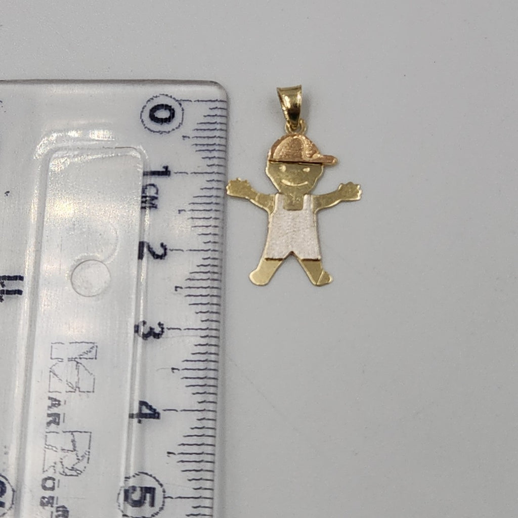 DIJE ORO,ORO COMBINADO 14 K 1,20 GRMS (SEMINUEVO)