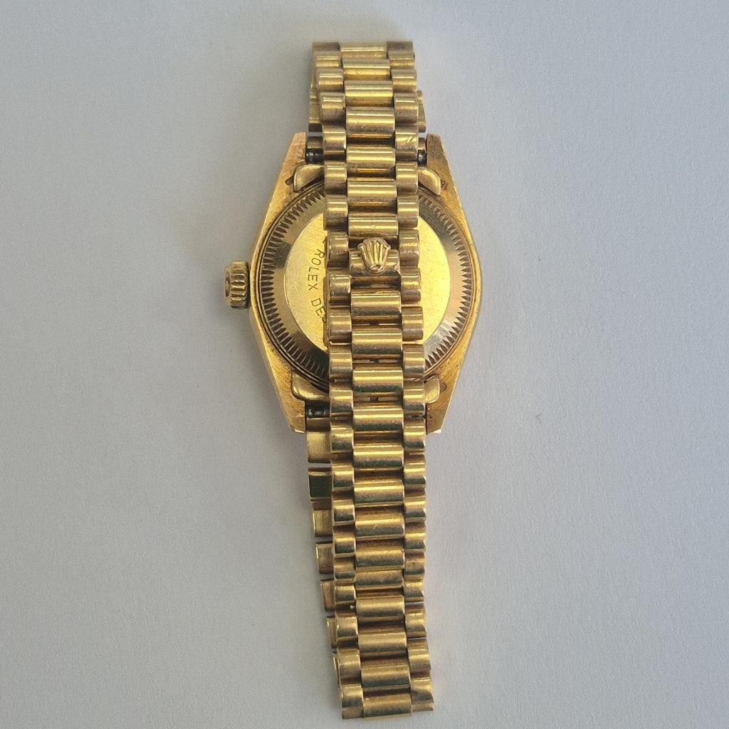 RELOJ CAJA Y PULSO ORO ORO 18 K 70.9 GRMS (SEMINUEVO)