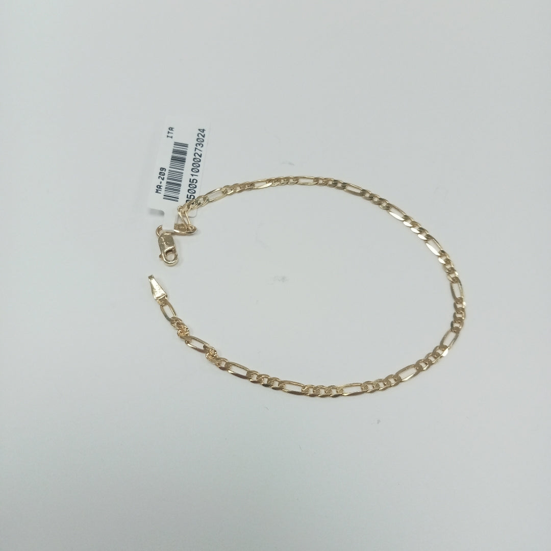 PULSERAS DAMA CARTIER 3 1 AMARILLA ORO 14K 1.9 (NUEVO)