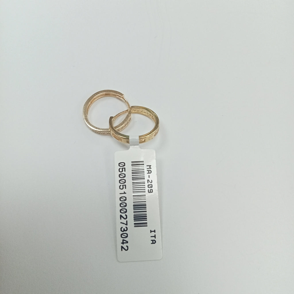 HUGGIES ORO 14K 1.4 (NUEVO)
