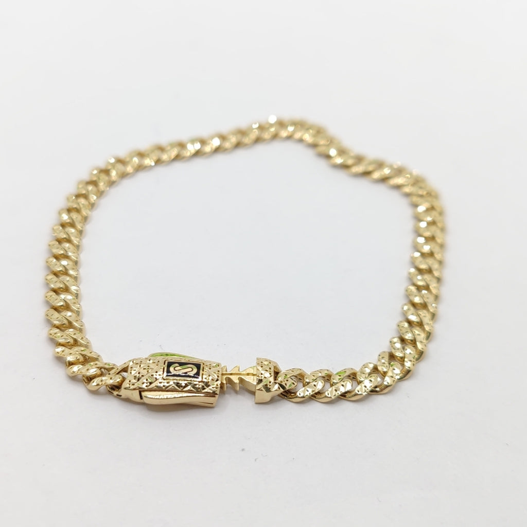 PULSERA MONACO ORO 14K 5.3 (NUEVO)