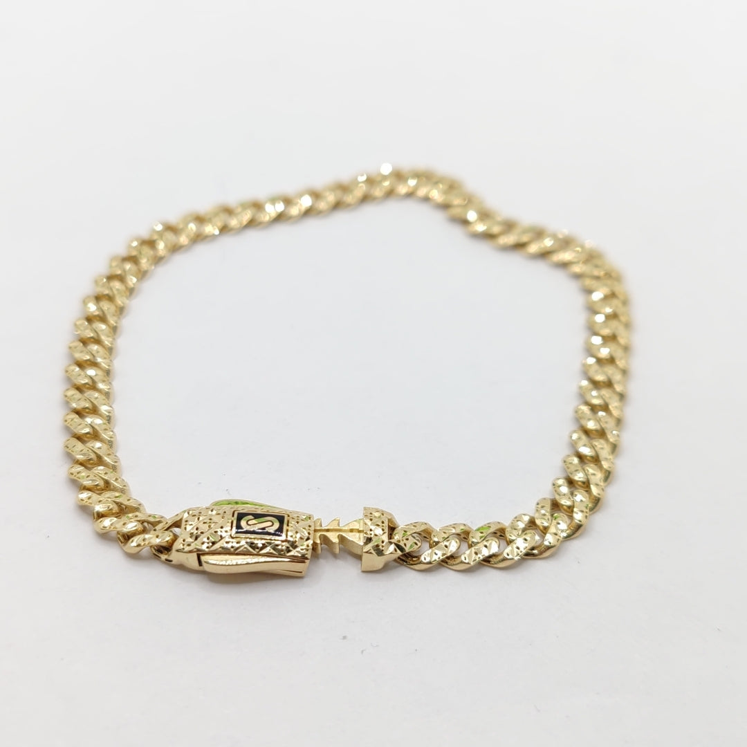 PULSERA MONACO ORO 14K 5.3 (NUEVO)