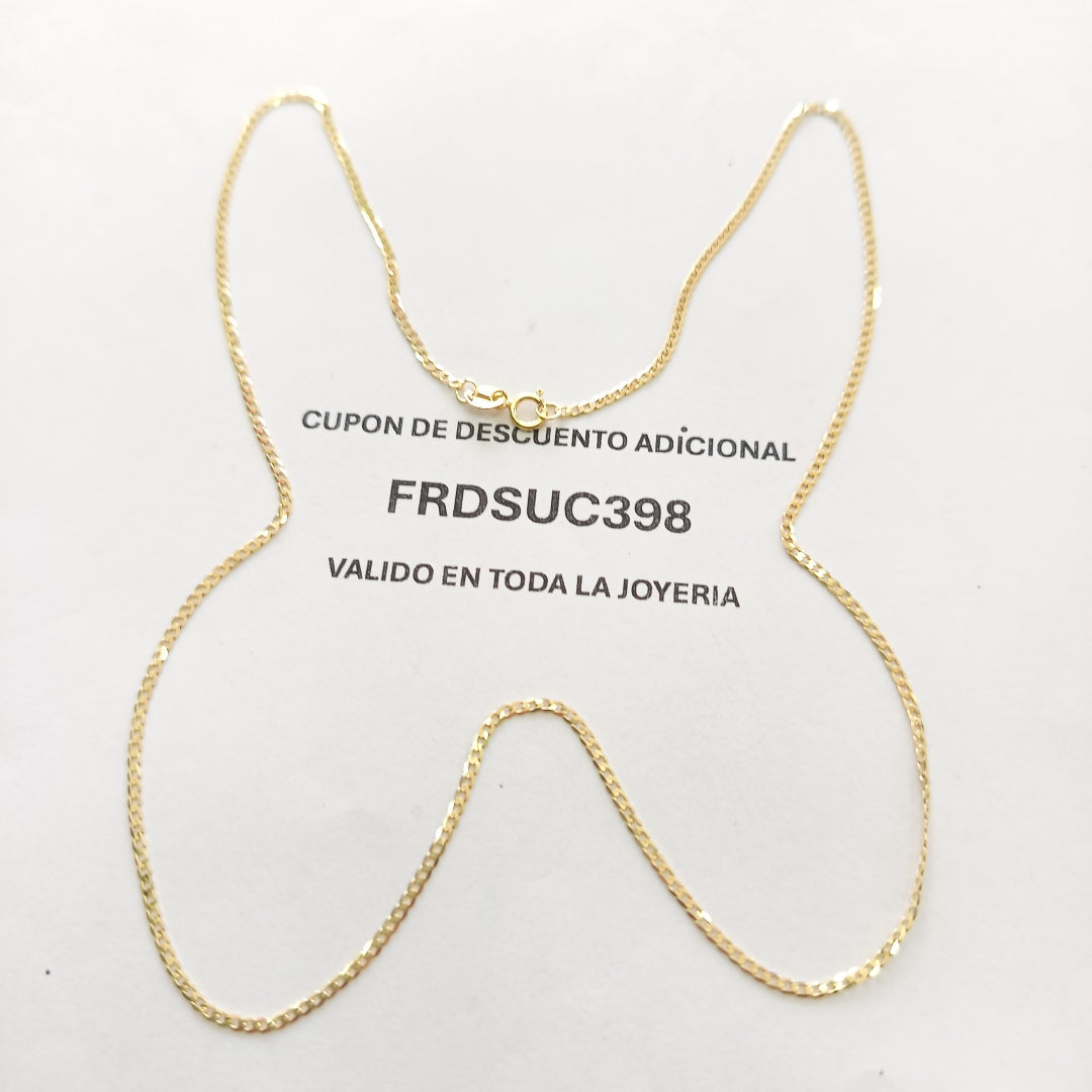 CADENAS BARBADA AMARILLA ORO 14K 2 (NUEVO)
