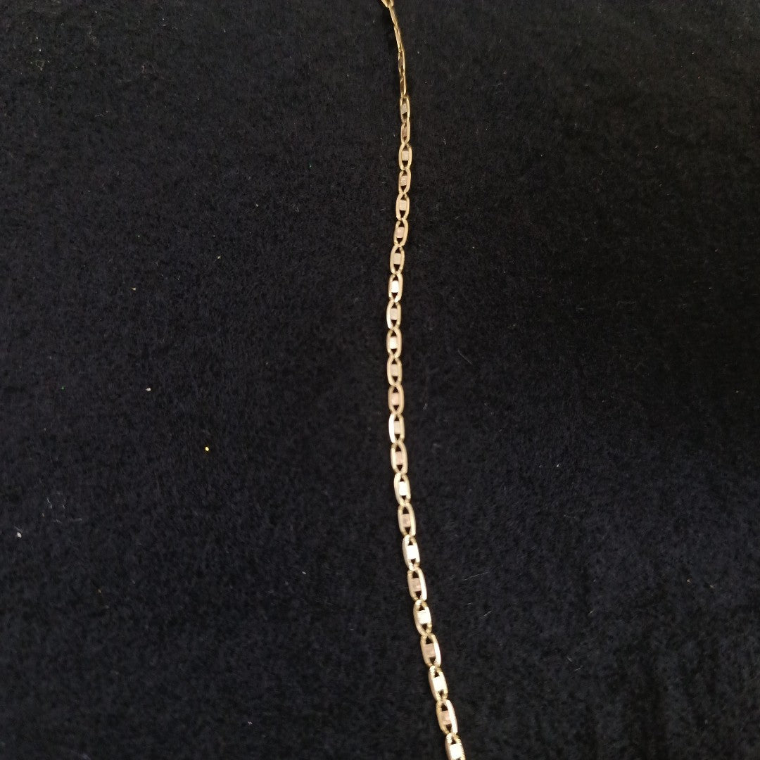 CADENA ORO COMBINADO 14 K 5 GRMS (SEMINUEVO)