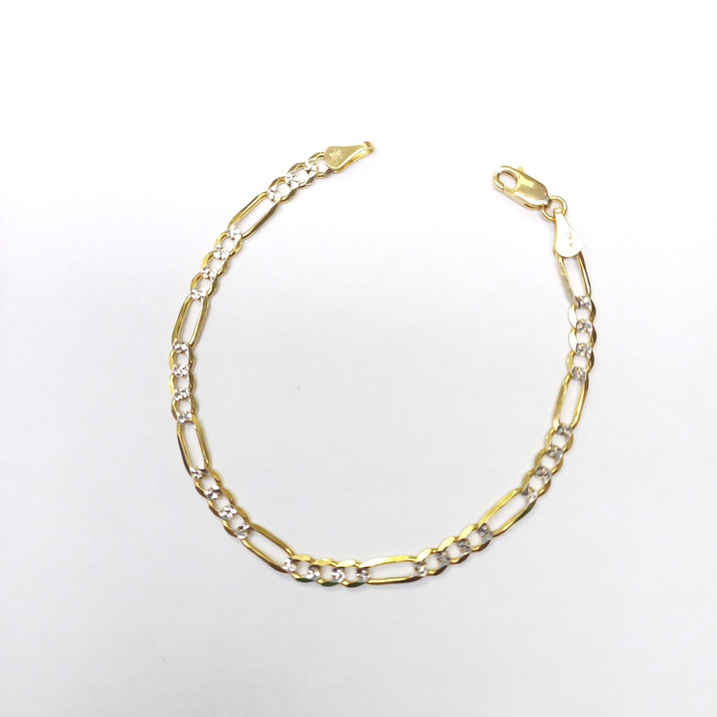 PULSERA 3X1 14K 18 CM 4 GR (NUEVO)
