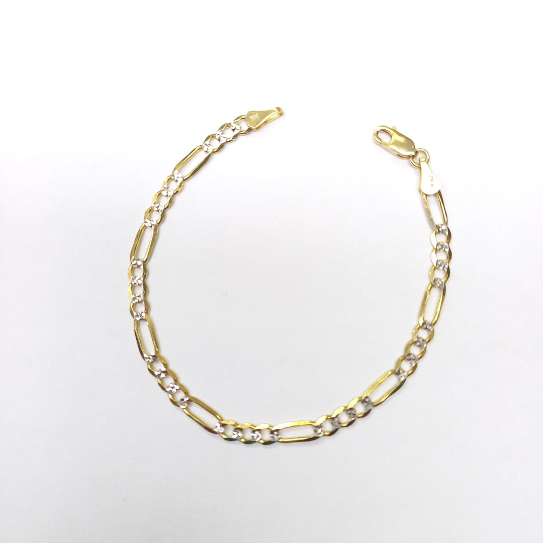 PULSERA 3X1 14K 18 CM 4 GR (NUEVO)
