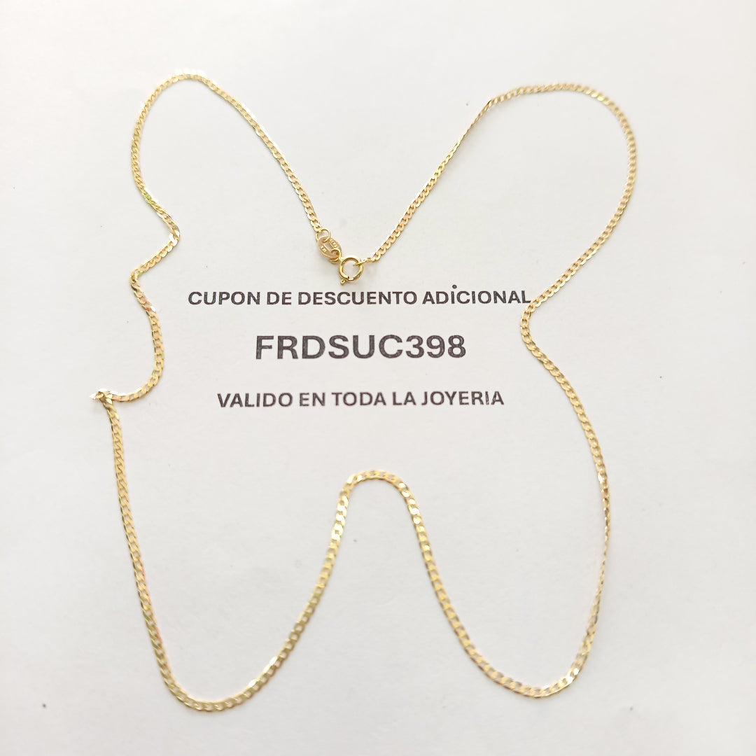 CADENAS BARBADA AMARILLA ORO 14K 2 (NUEVO)