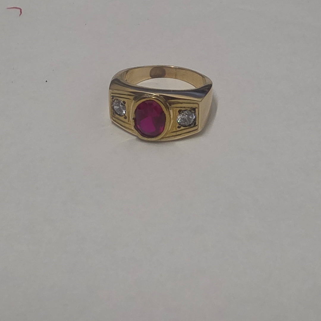 ANILLO ORO 14 K 12 GRMS (SEMINUEVO)