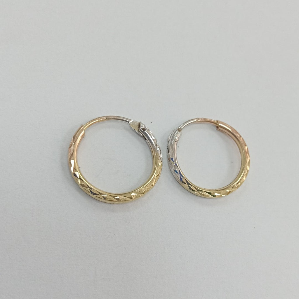 ARRACADAS PAR ORO 14 K 1,00 GRMS (SEMINUEVO)