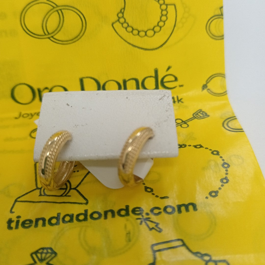 HUGGIES ORO 14K 1.9 (NUEVO)