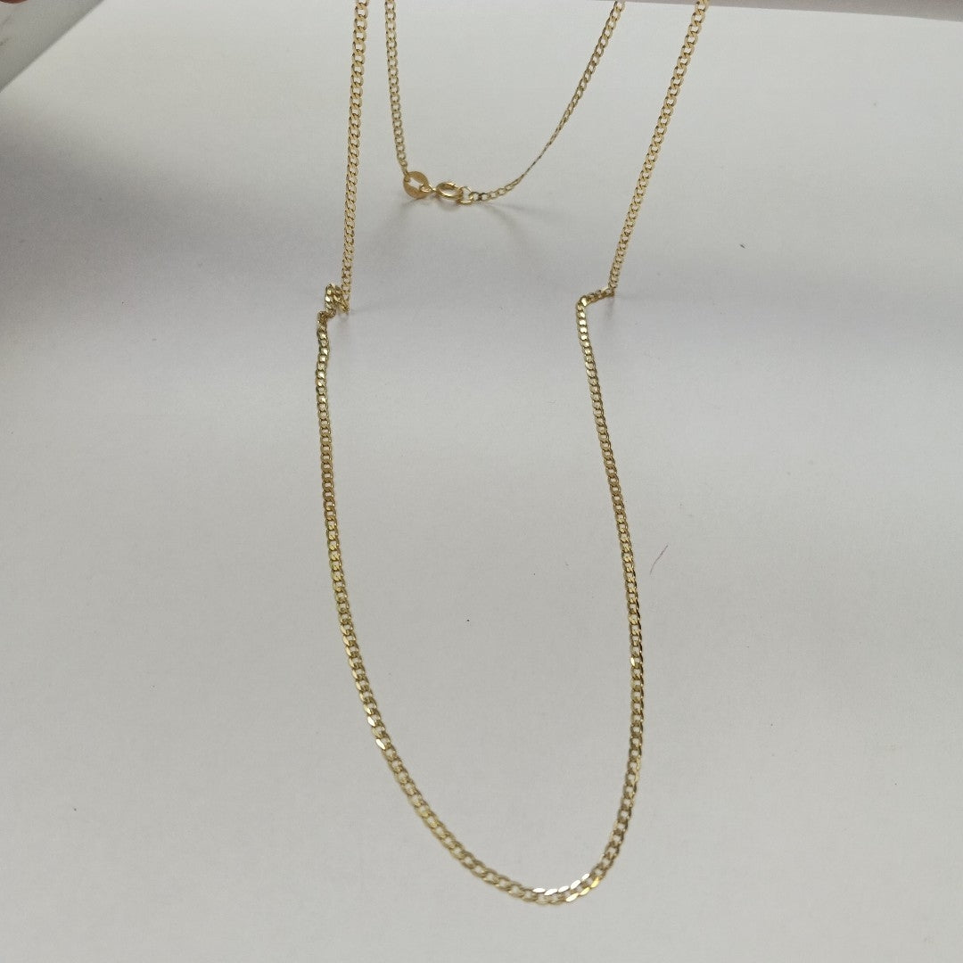 CADENAS BARBADA AMARILLA ORO 14K 2 (NUEVO)