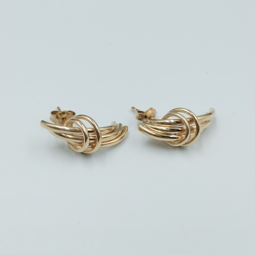 BROQUELES PAR ORO 14 K 2.2 GRMS (SEMINUEVO)