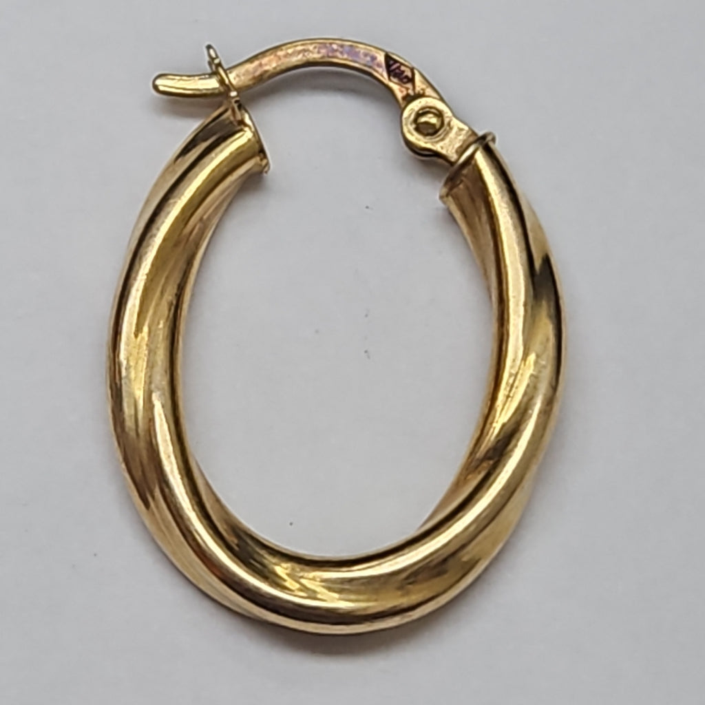 ARRACADAS PAR ORO 14 K 1,50 GRMS (SEMINUEVO)