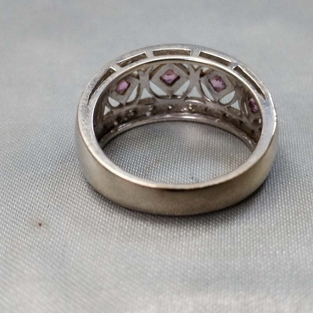 ANILLITO ORO, ORO BLANCO 14 K 5 GRMS (SEMINUEVO)
