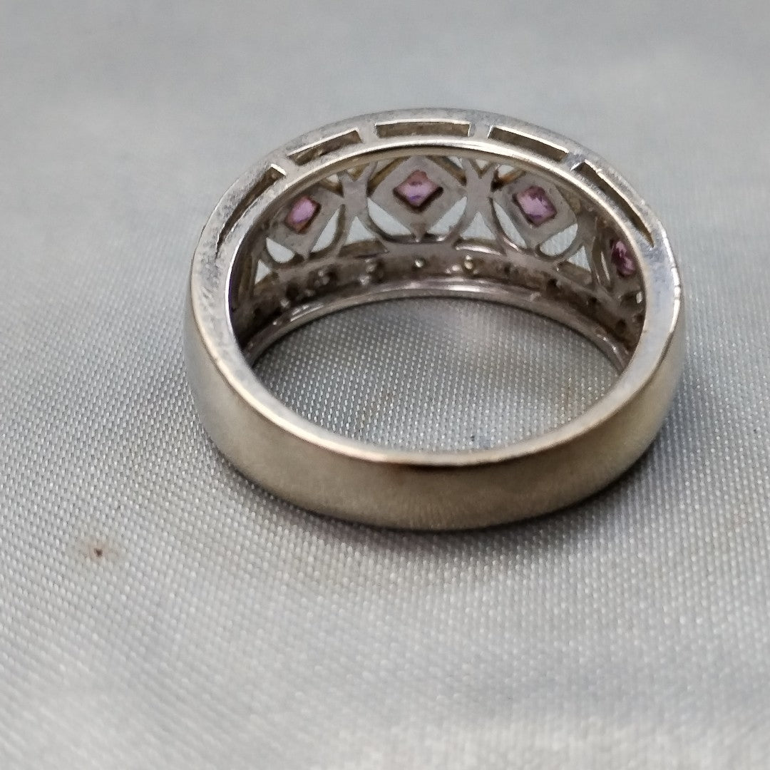 ANILLITO ORO, ORO BLANCO 14 K 5 GRMS (SEMINUEVO)