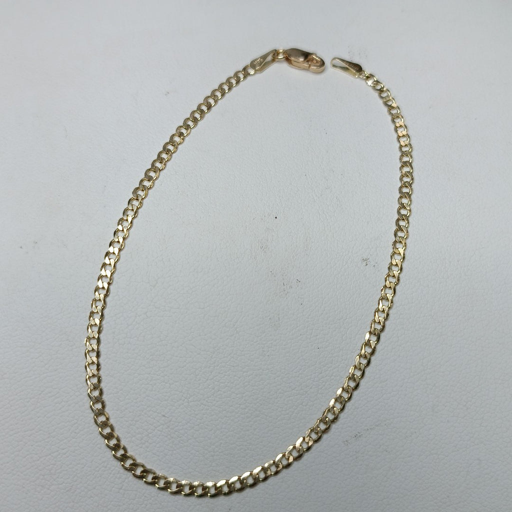 PULSERA BARBADA 14K 21 CM 2.3 GR (NUEVO)