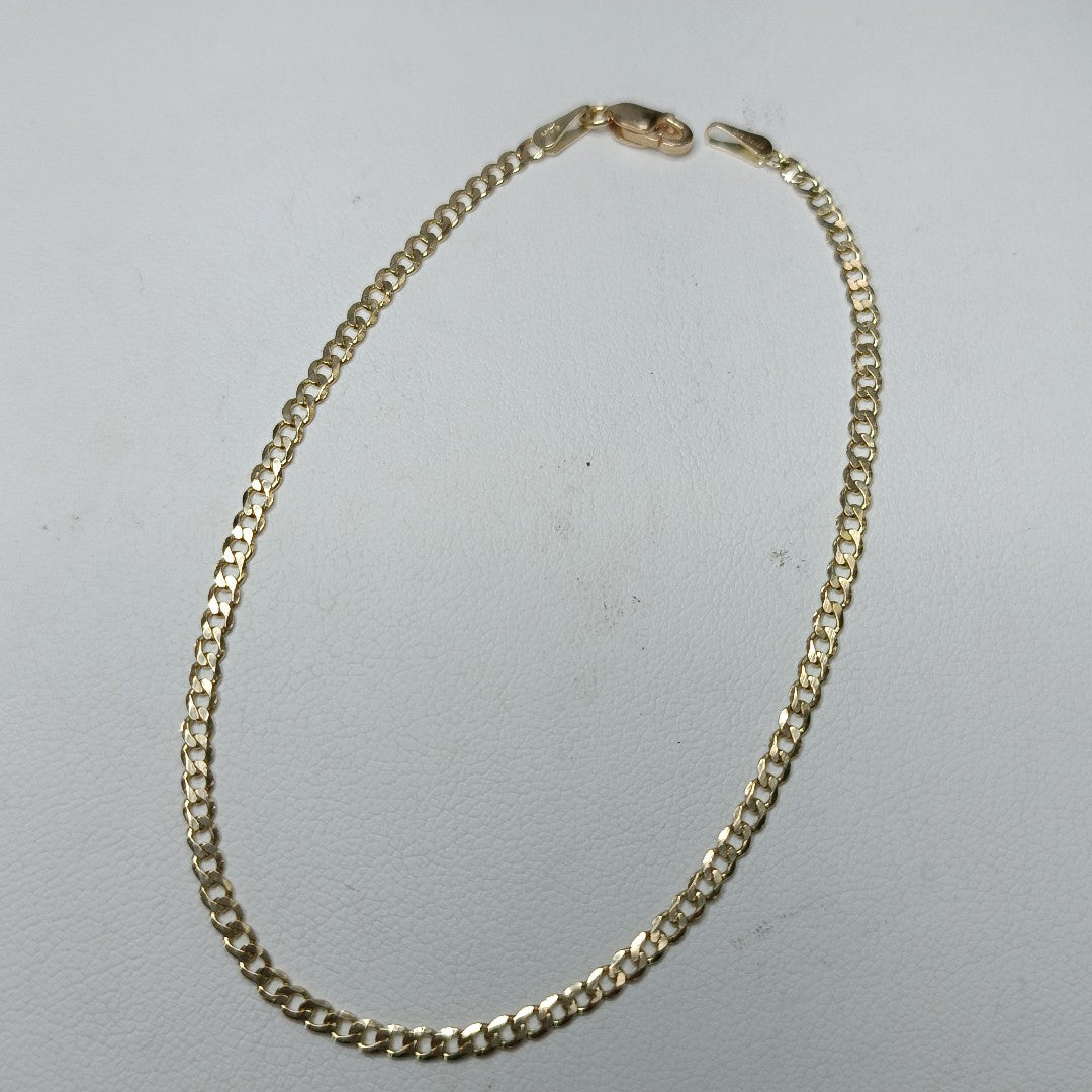 PULSERA BARBADA 14K 21 CM 2.3 GR (NUEVO)