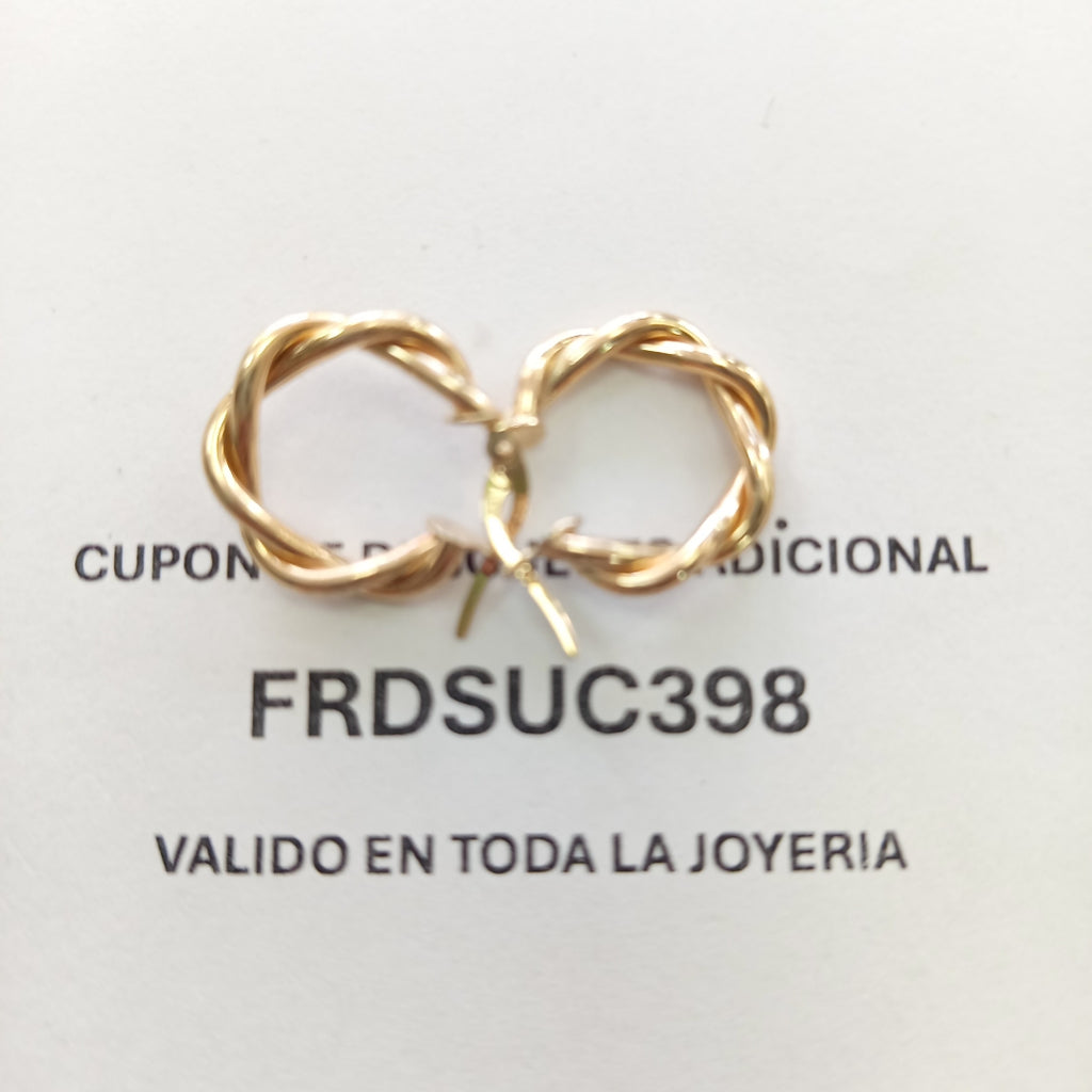 ARRACADAS ORO 14K 1.8 (NUEVO)