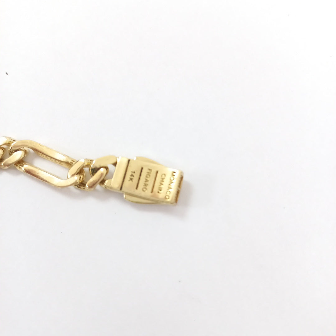 PULSERA MONACO ORO 14K 9.3 (NUEVO)
