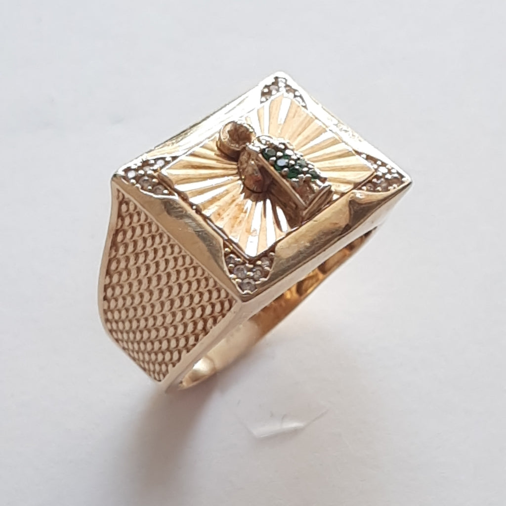 ANILLO ORO 10 K 5,90 GRMS (SEMINUEVO)