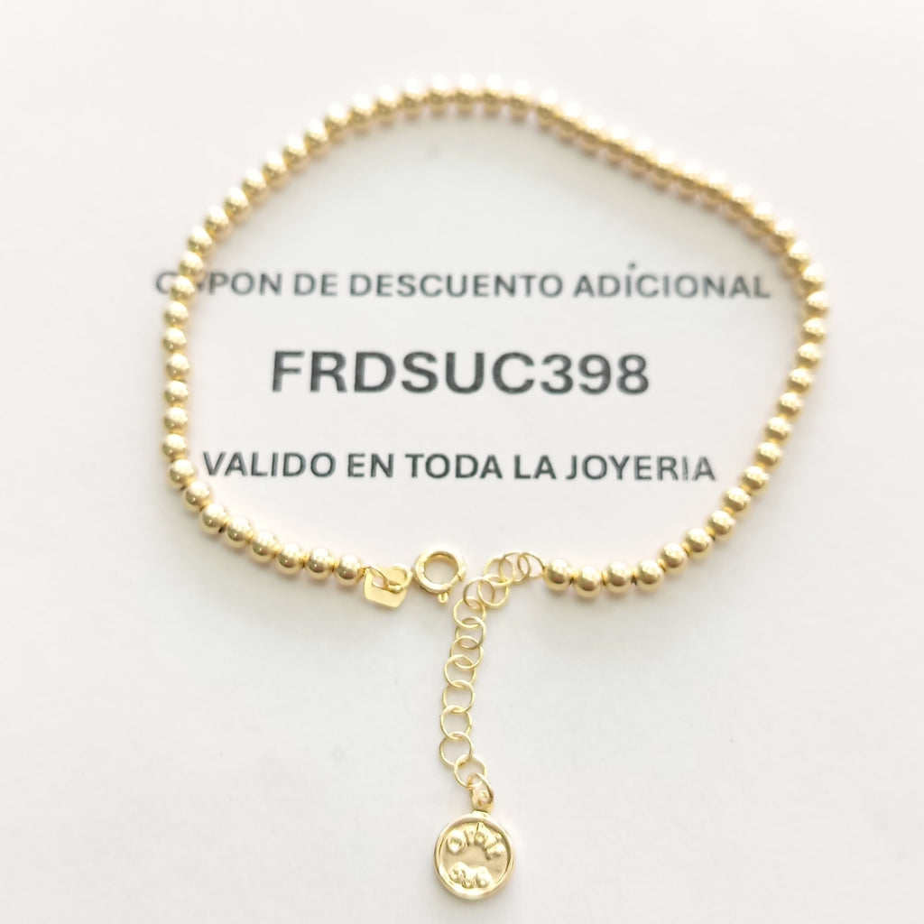 PULSERAS DAMA ORO 14K 1.9 (NUEVO)