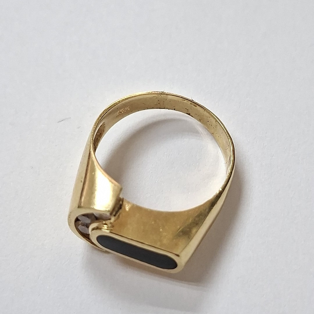 ANILLO ORO 14 K 6,80 GRMS (SEMINUEVO)