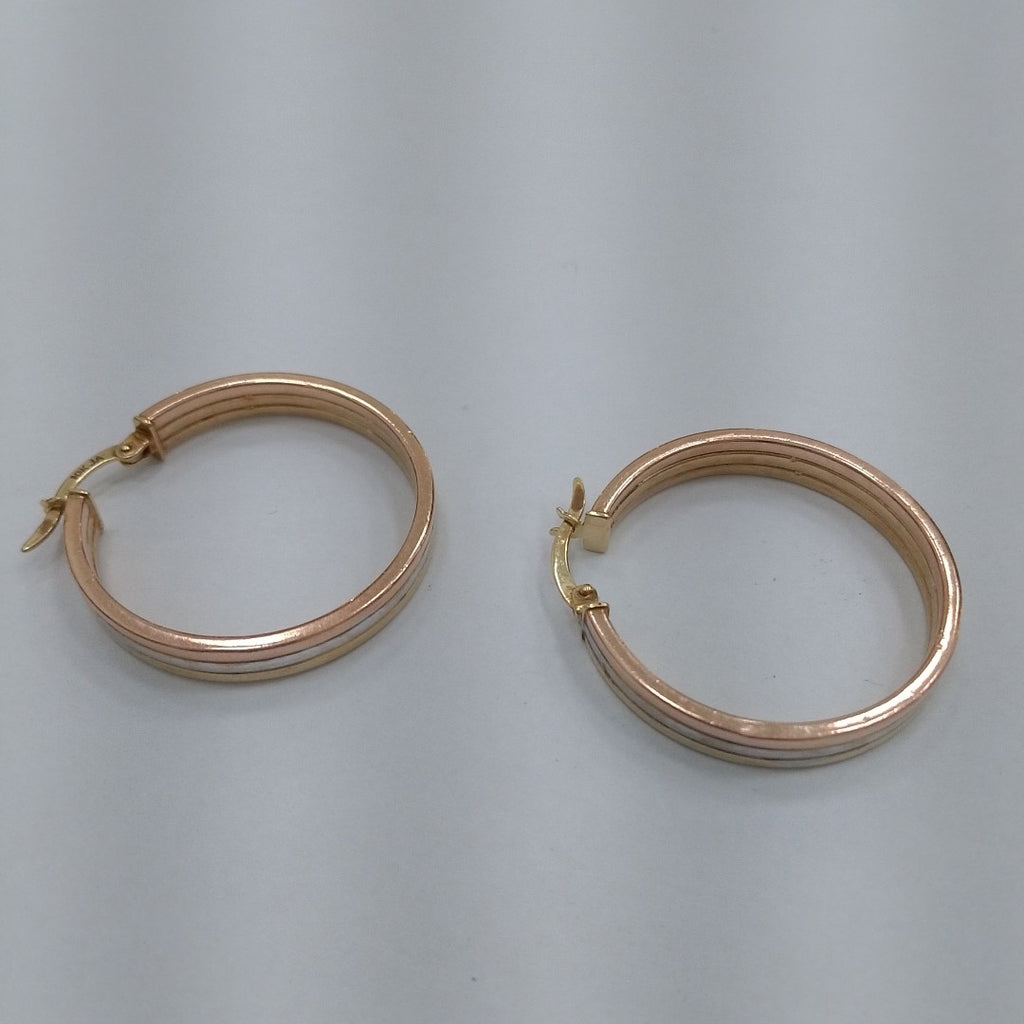 ARRACADAS PAR ORO COMBINADO 10 K 5.1 GRMS (SEMINUEVO)