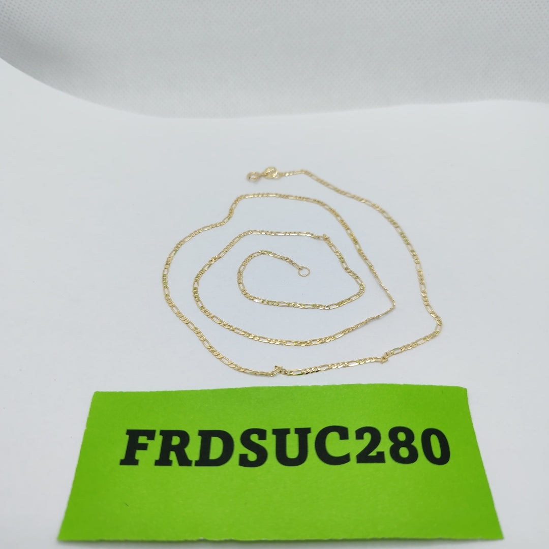 CADENAS CARTIER 3 1 AMARILLA ORO 14K 2.1 (NUEVO)