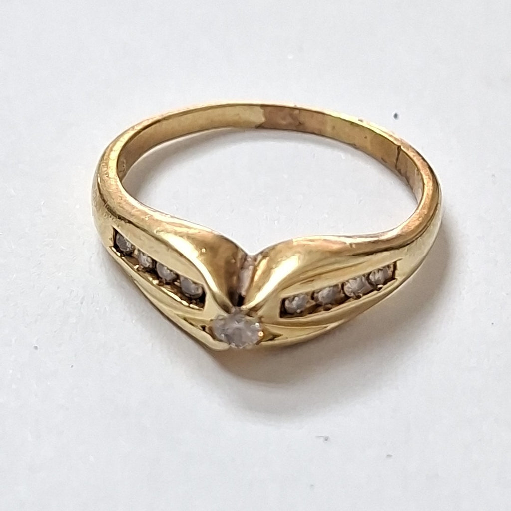 ANILLO ORO 14 K 4.1 GRMS (SEMINUEVO)