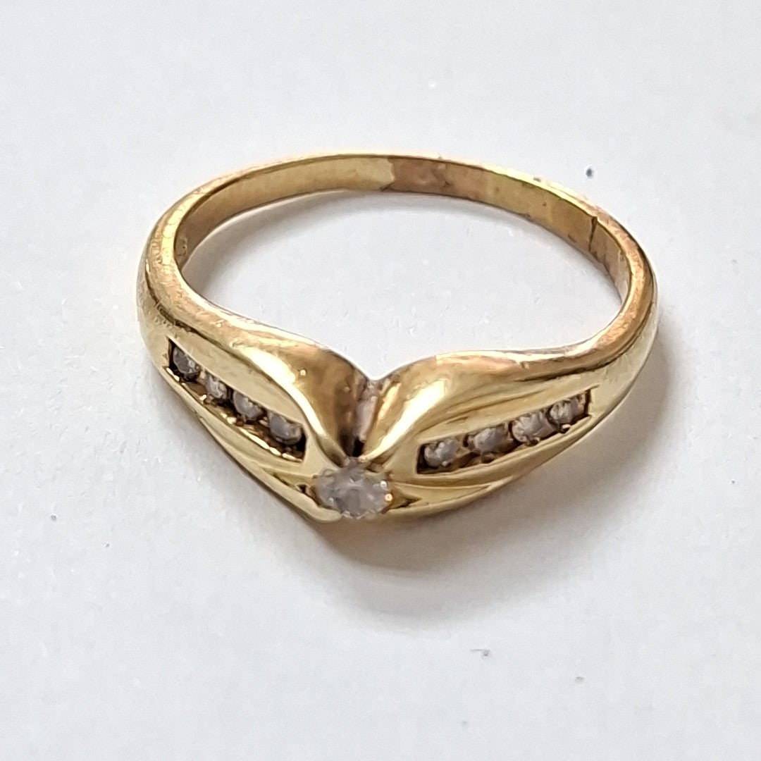 ANILLO ORO 14 K 4.1 GRMS (SEMINUEVO)