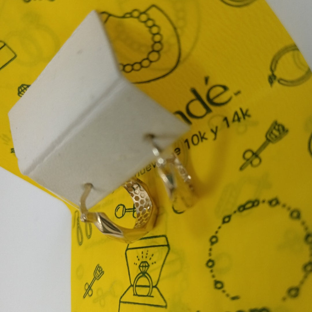 ARRACADAS ORO 14K 2.3 (NUEVO)