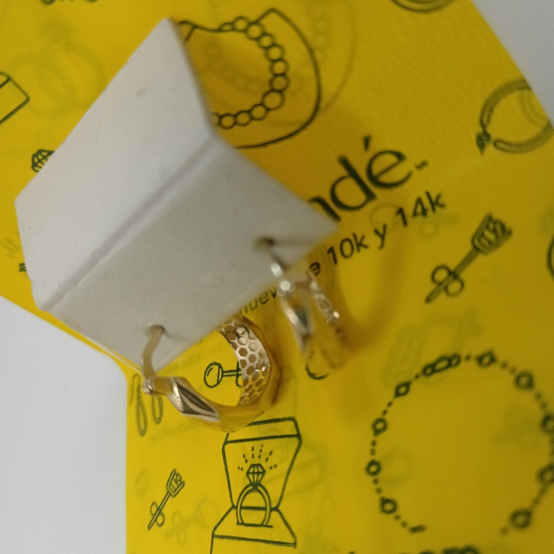 ARRACADAS ORO 14K 2.3 (NUEVO)