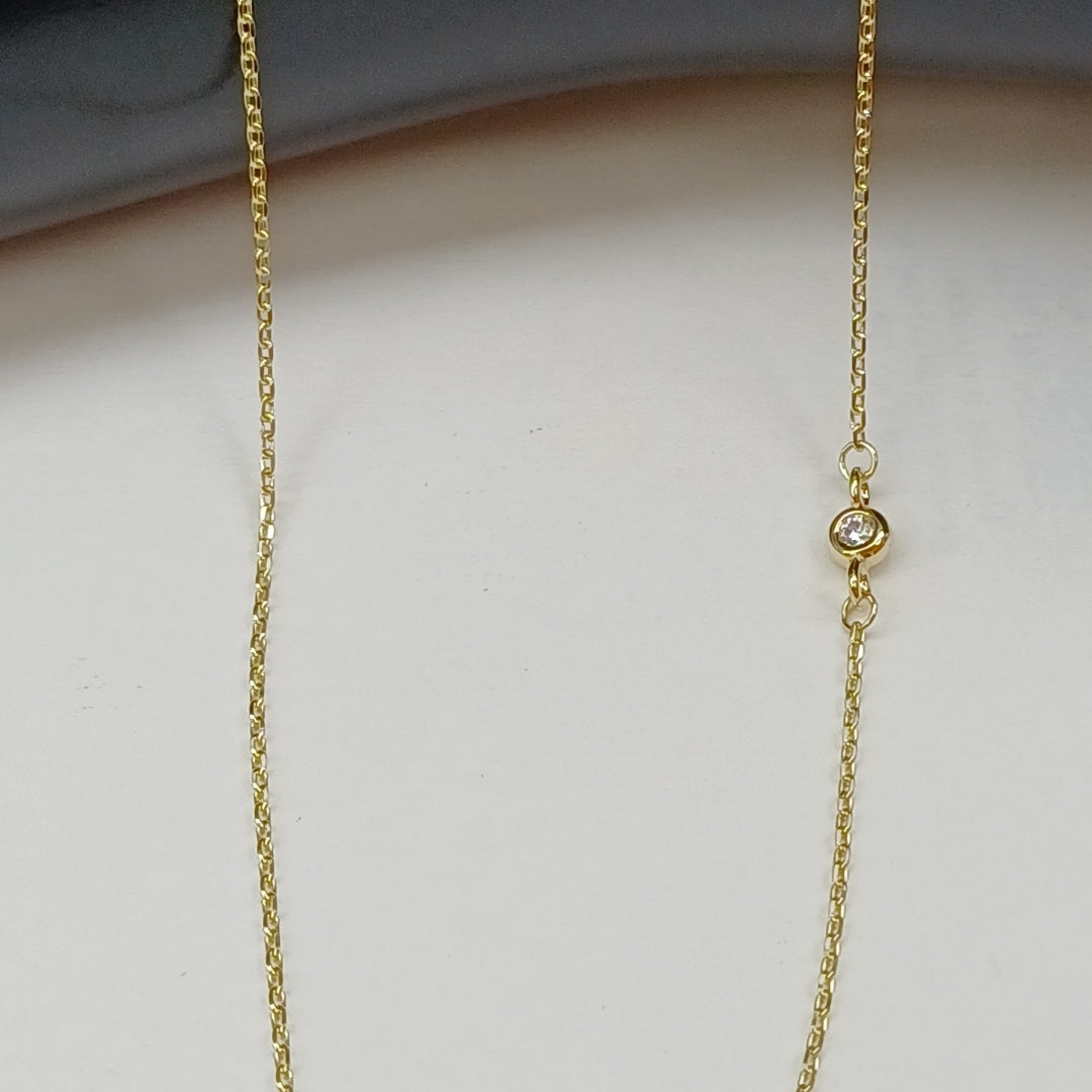 GARGANTILLAS ORO 14K 2.8 (NUEVO)