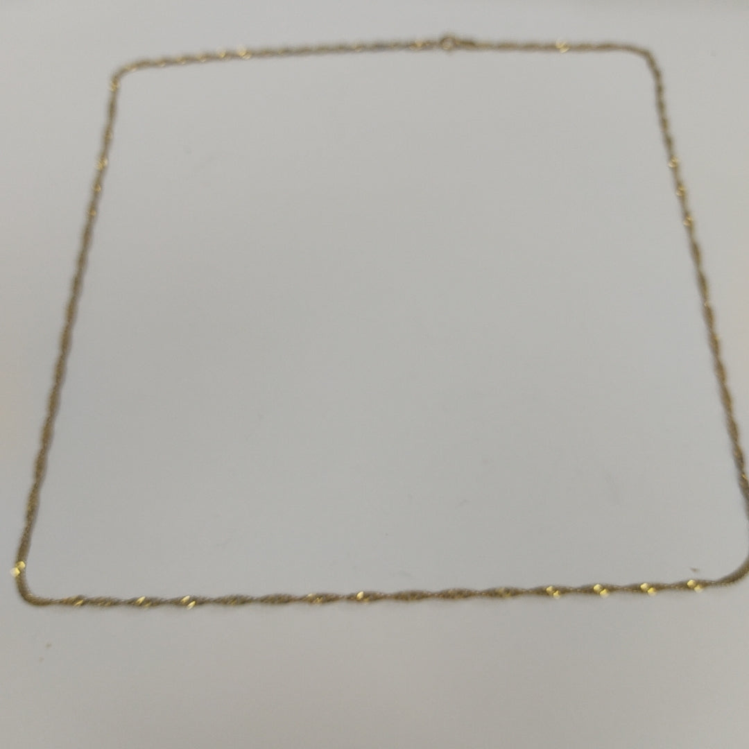 CADENA ORO 14 K 2,80 GRMS (SEMINUEVO)