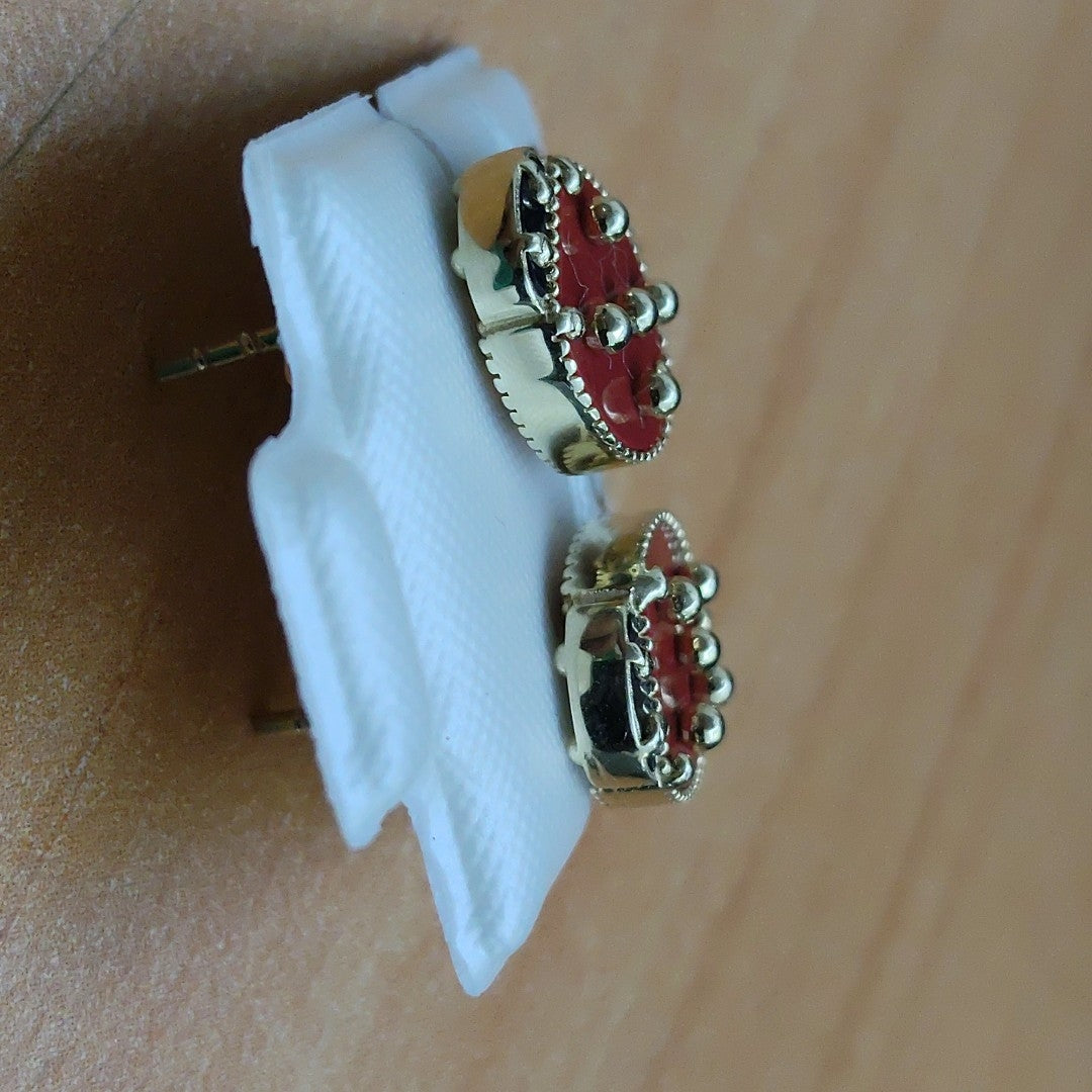 BROQUELES ORO 14K 2.6 (NUEVO)
