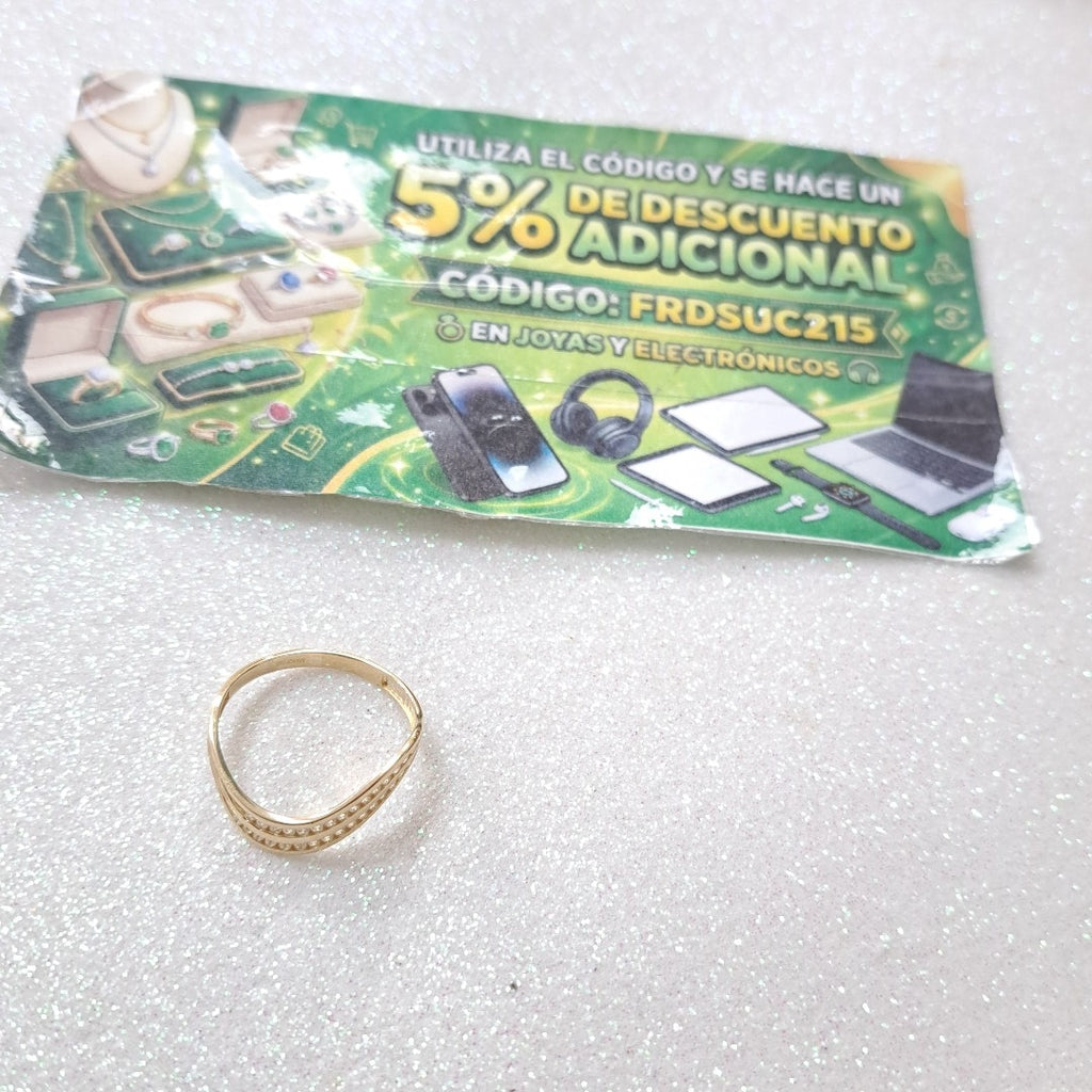 ANILLOS DAMA ORO 14K 1.9 (NUEVO)