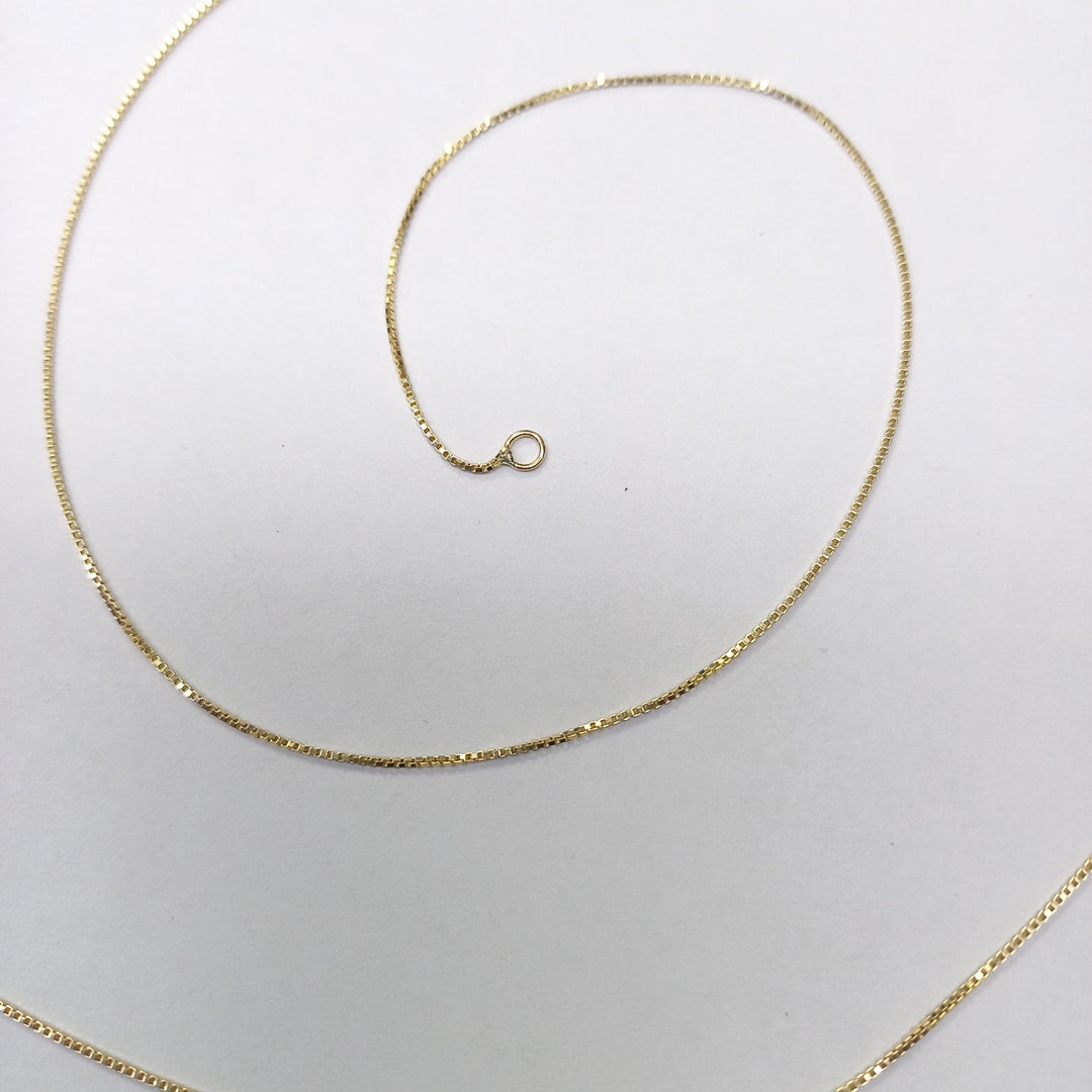 CADENA VENECIANO 14K 55 CM 1.8 GR (NUEVO)