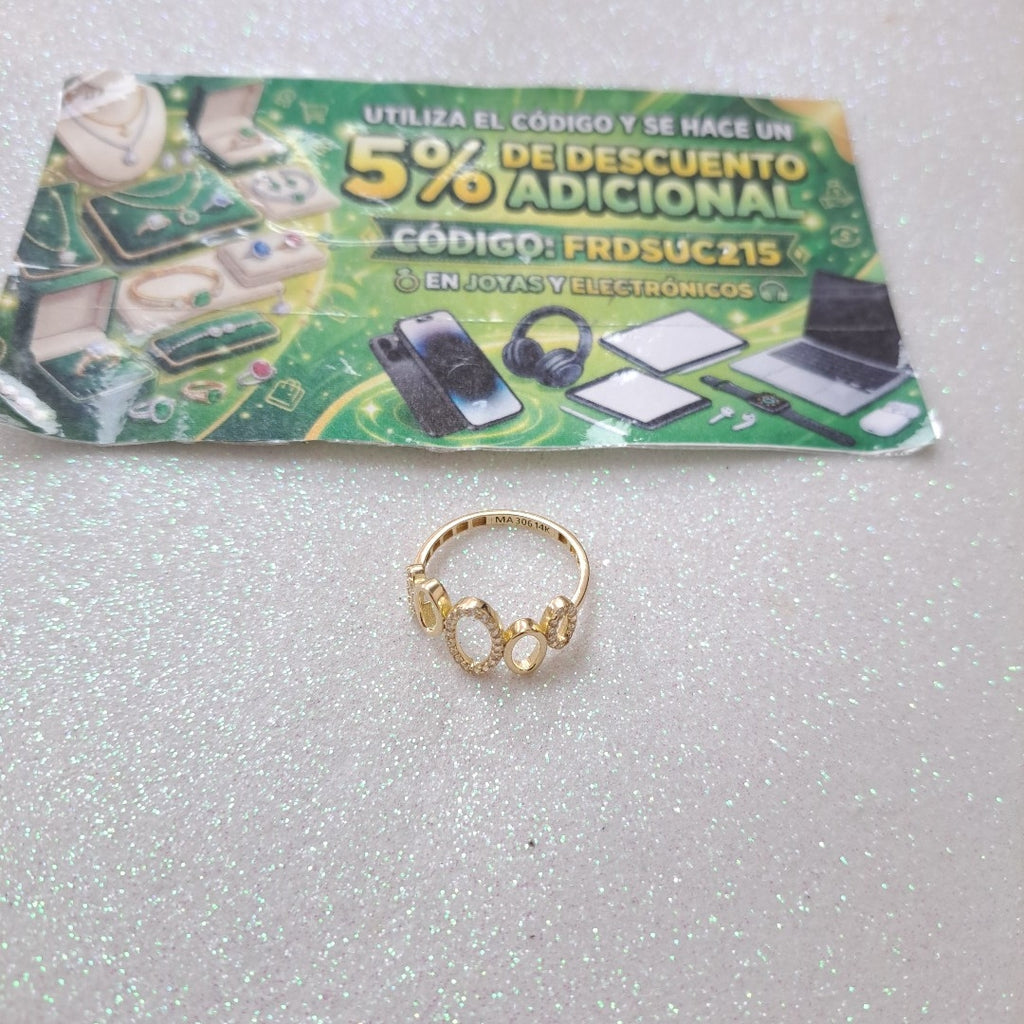 ANILLOS DAMA ORO 14K 1.9 (NUEVO)