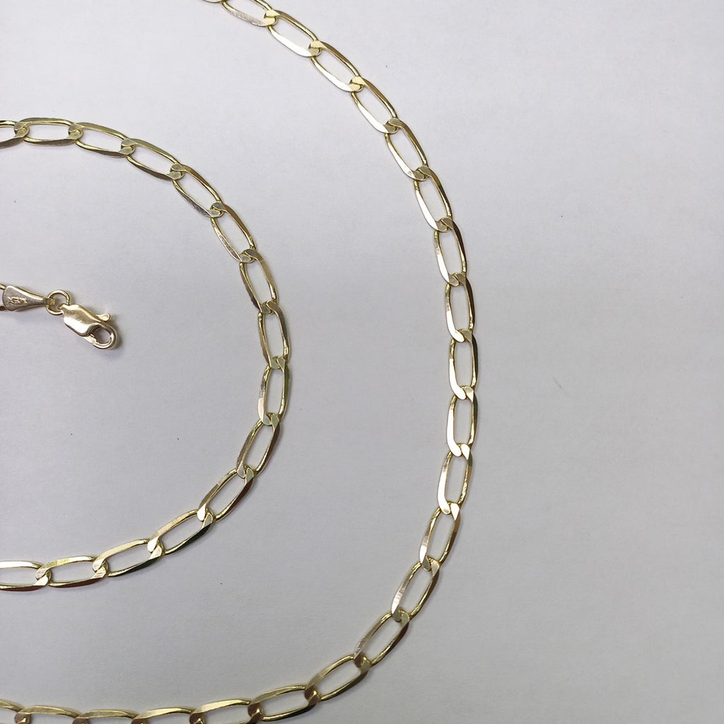 CADENA ESLABON 14K 60 CM 11.7 GR (NUEVO)