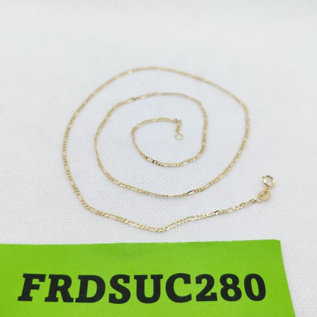 CADENAS CARTIER 3 1 AMARILLA ORO 14K 2 (NUEVO)