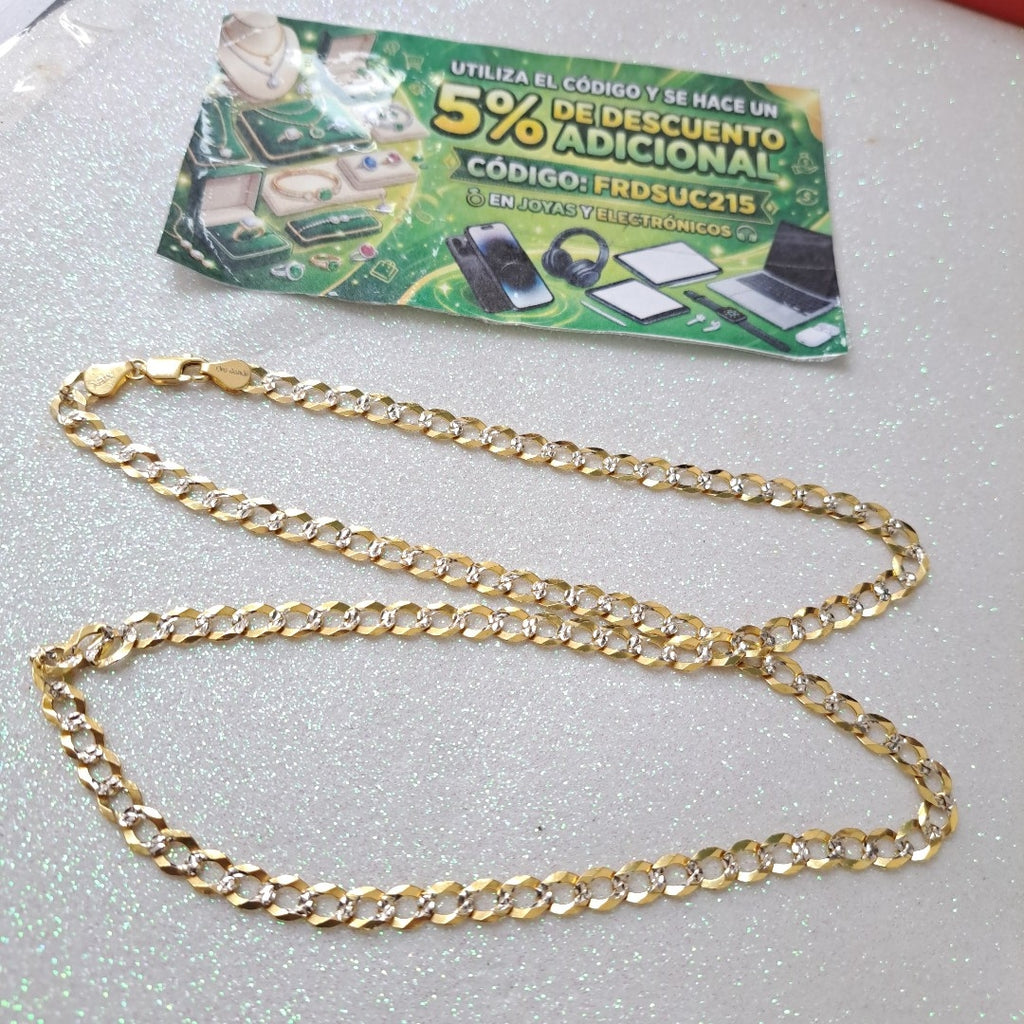 CADENA ESLABONES 14K 60 CM 16.9 GR (NUEVO)