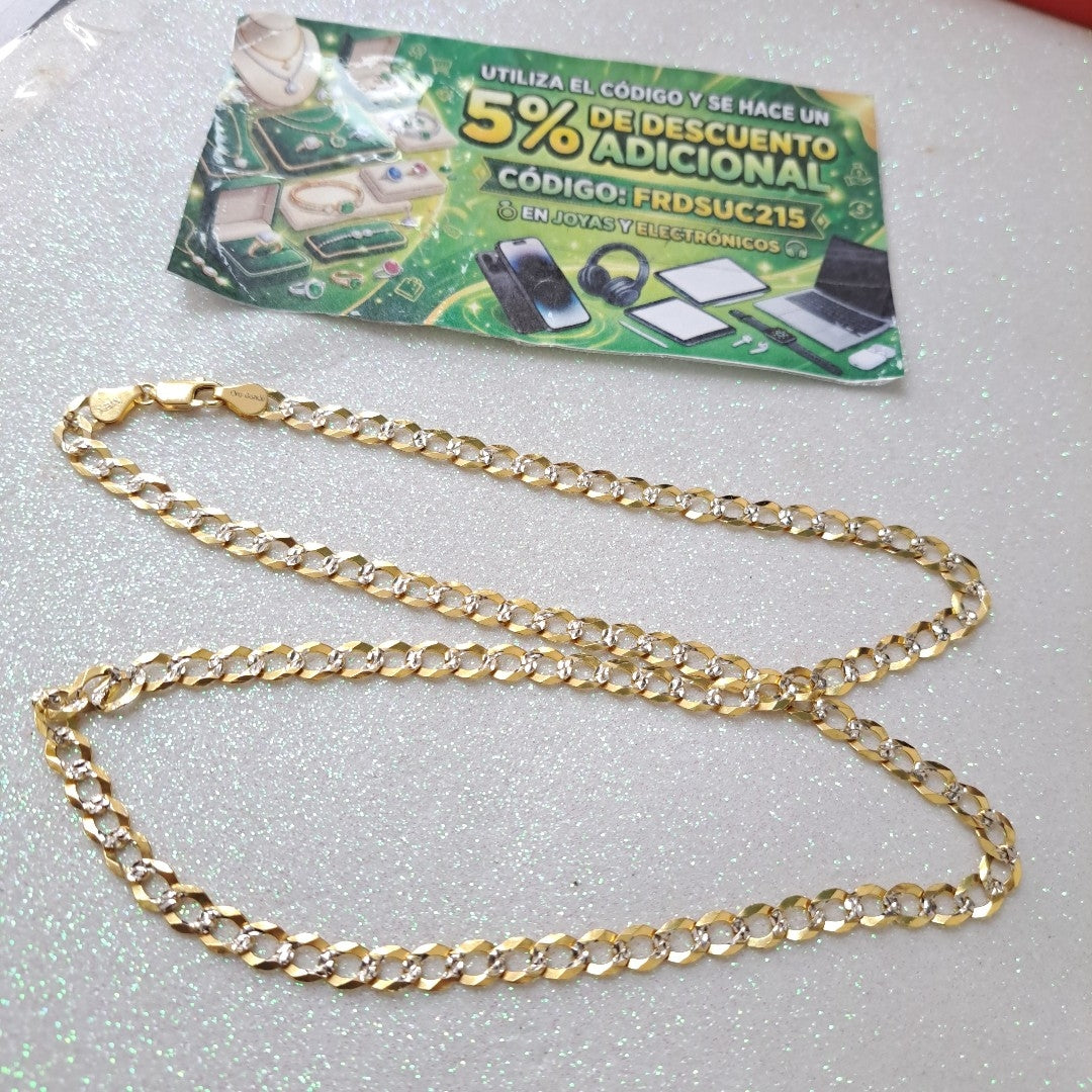 CADENA ESLABONES 14K 60 CM 16.9 GR (NUEVO)