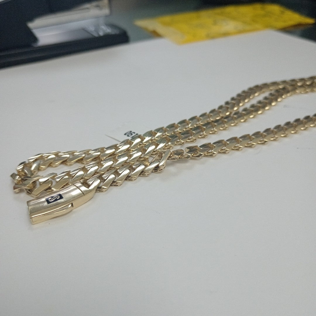 CADENA MONACO ORO 14K 24.7 (NUEVO)
