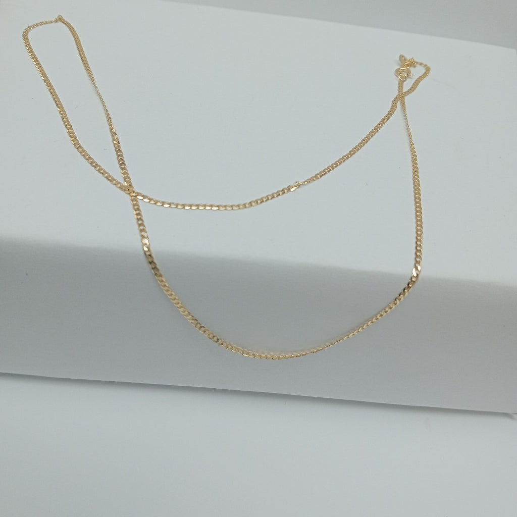 CADENAS BARBADA AMARILLA ORO 14K 1.9 (NUEVO)