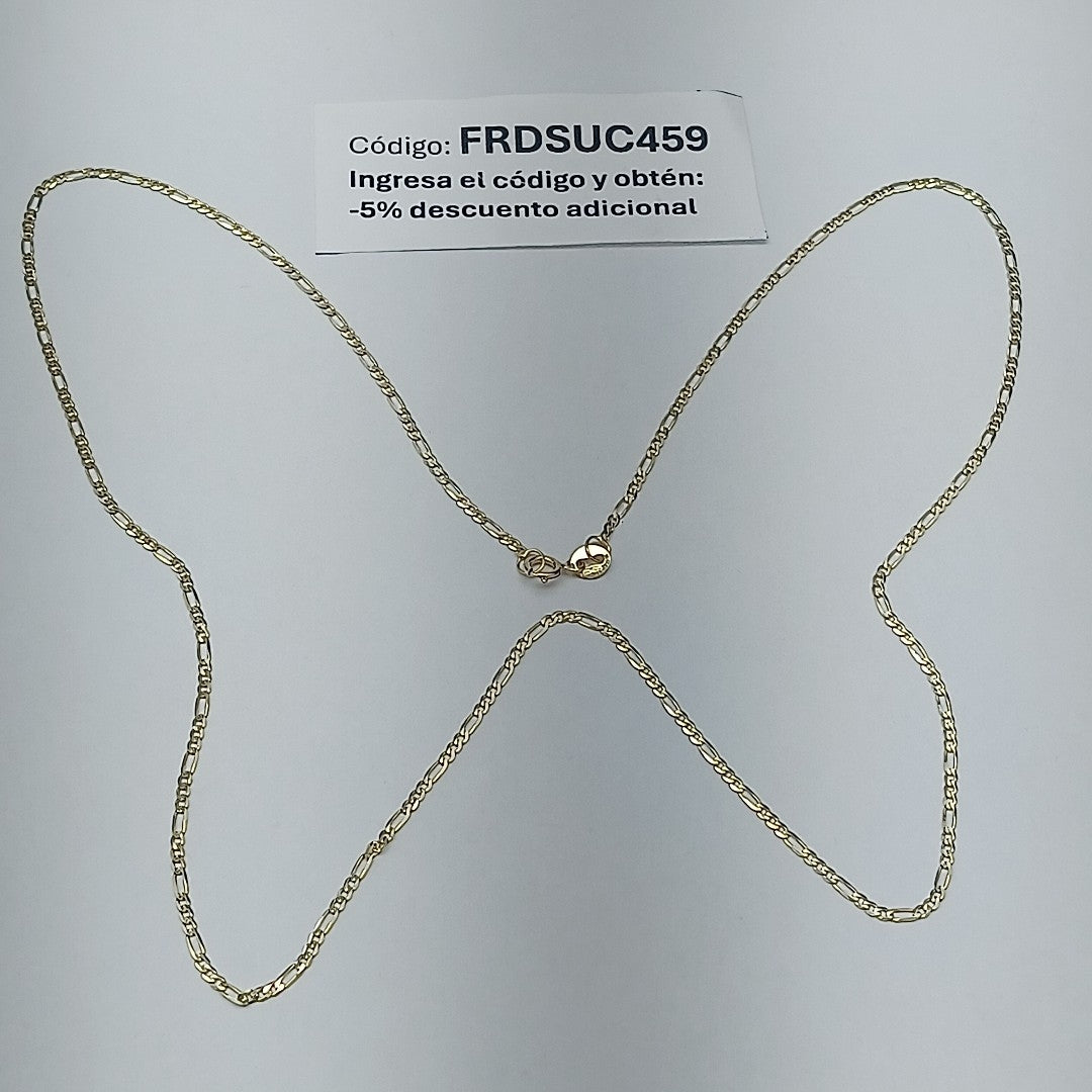 CADENAS CARTIER 3 1 AMARILLA ORO 14K 2.1 (NUEVO)