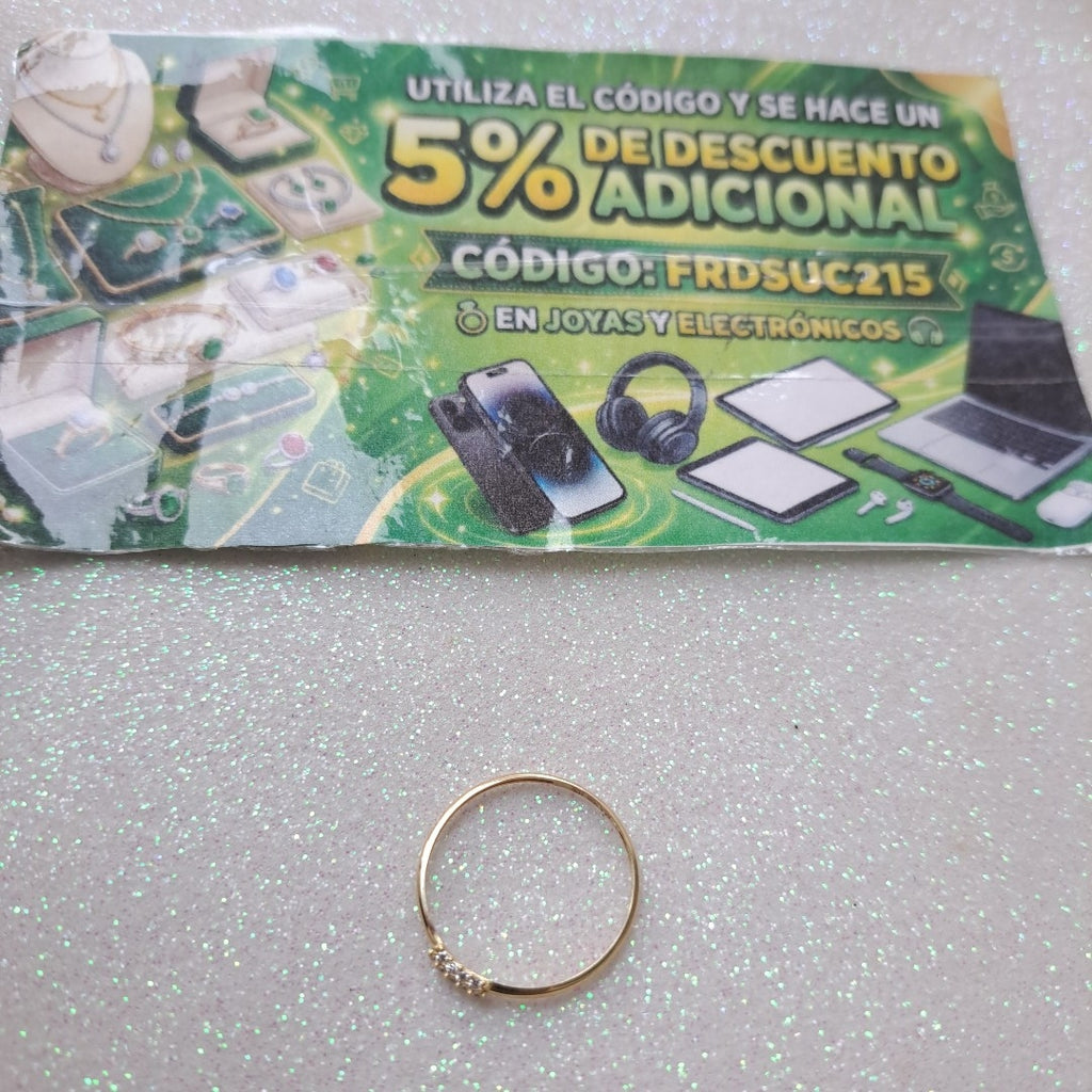 ANILLOS DAMA ORO 10K 0.5 (NUEVO)